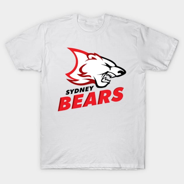 Sydney Bears T-Shirt by zachbrayan